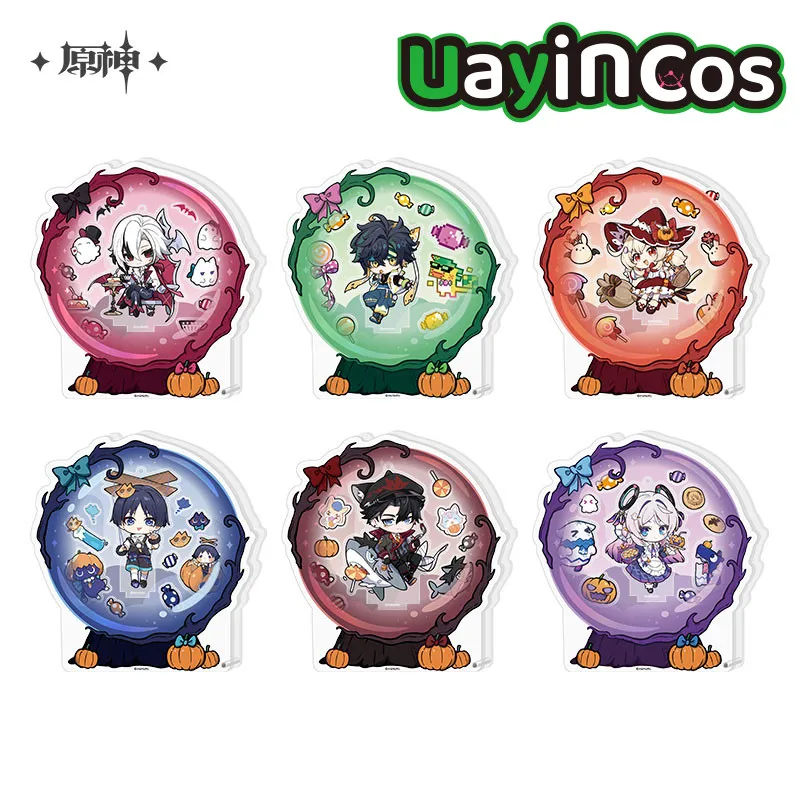 

Original Genshin Impact Wanderer Wriothesley Acrylic Stand Twilight Whimsy Series Ornament Doll Anime Game Toy Kids Gifts