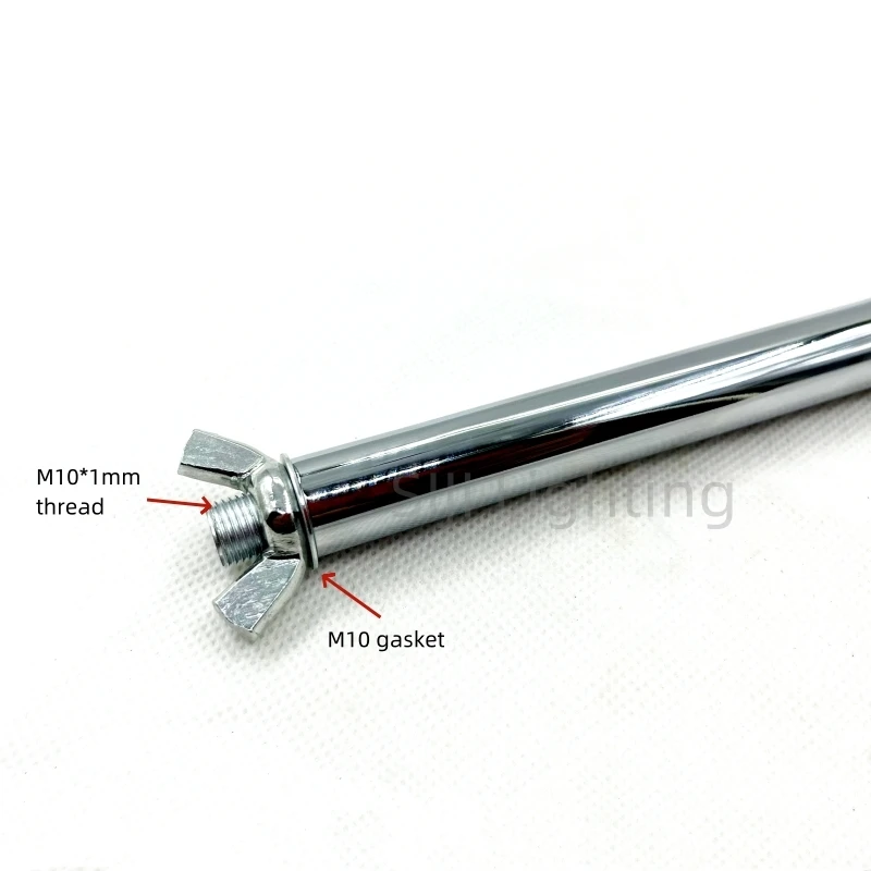 Mirror Lamp Floor Light Wall Lamp Track Spotlight Swivel Joint M16 Thread Tube Metal Lamp Tooth Tube Metal Universal Adapter DIY