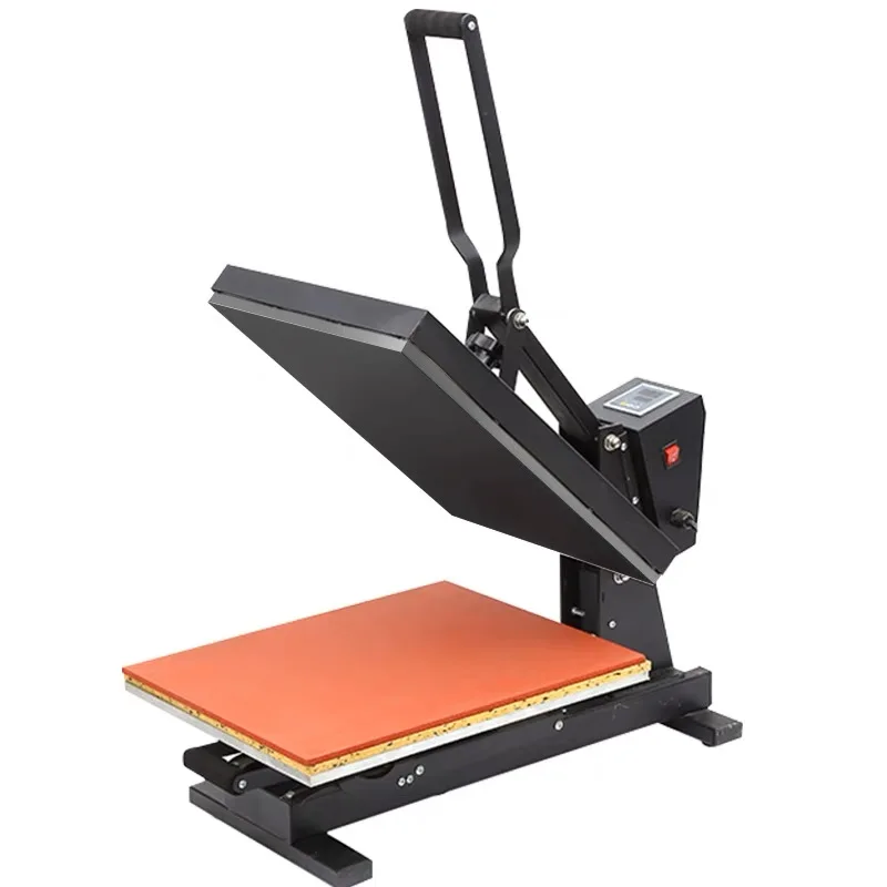 Heat Transfer Machine New Hydraulic European High Temperature Flatbed T-shirt Clothes Printing Heat Press Machine