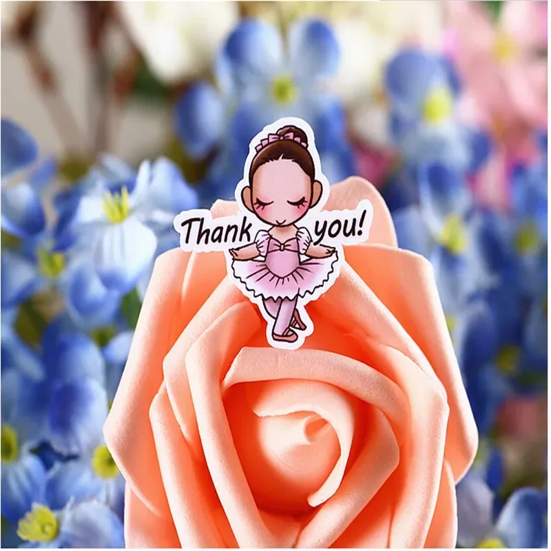 40pcs Creative Cute Self-made Ballet Girl 2 Scrapbooking Stickers /decorative Sticker /DIY Caft Photo Albums/LINE Express Stick