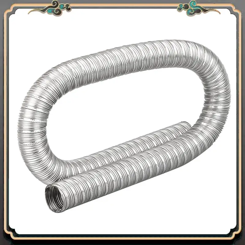 

M45K-1M Air Parking Heater 304 Stainless Steel Double Layer Exhaust Pipe Tube Accessories Gas Vent Fit Air Diesels Tank Car Heat
