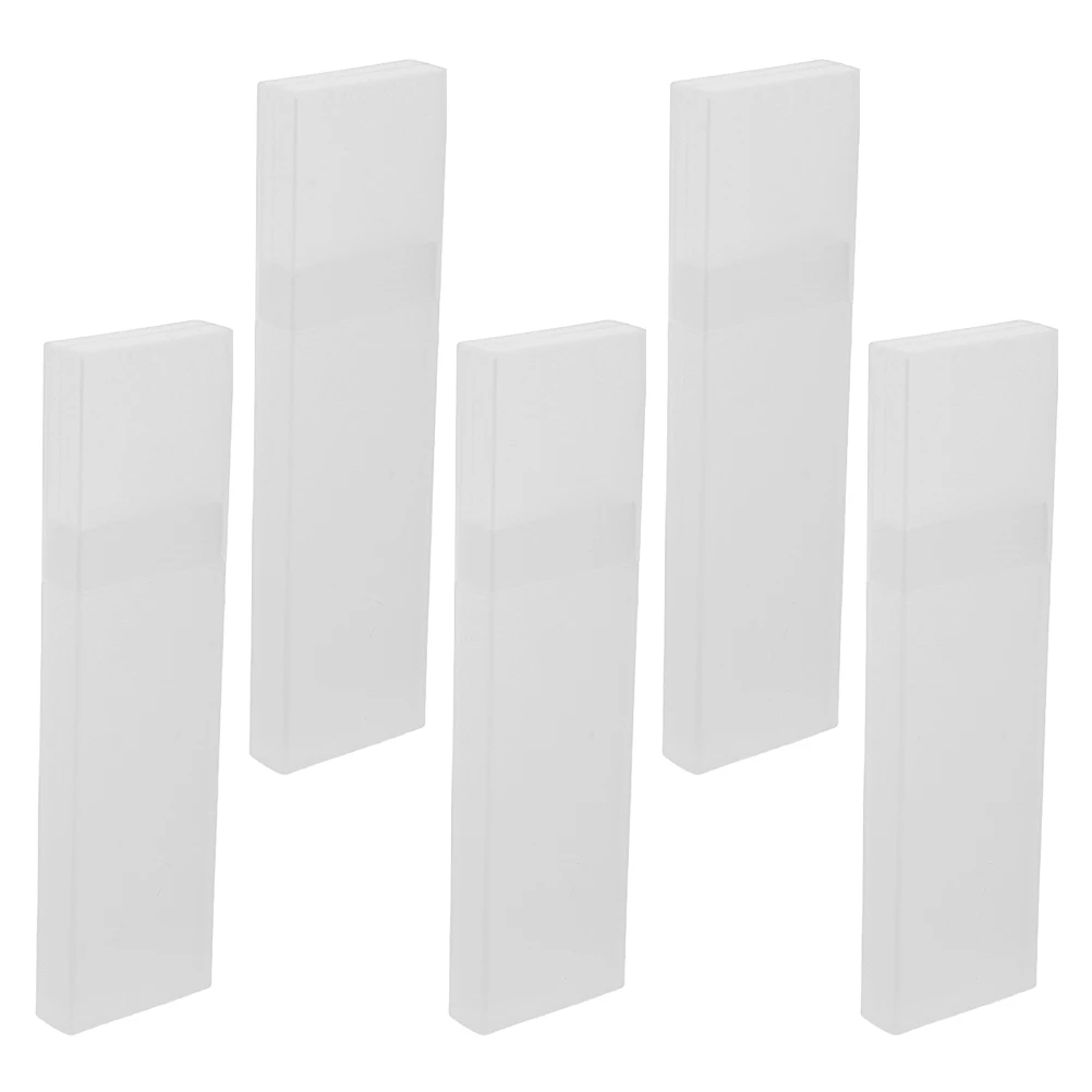 5 pçs língua raspador caixa de armazenamento caso transportadora viagem portátil organizador plástico transparente recipiente reutilizável para língua