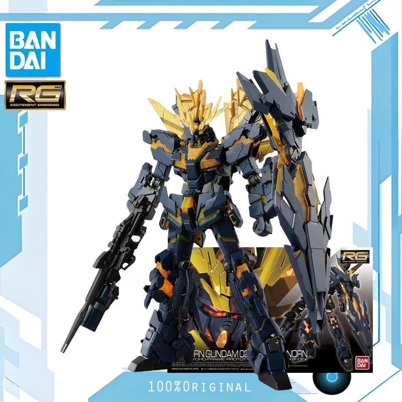 

BANDAI Аниме RG 1/144 RX-0-N единорог GUNDAM 02BANSHEE NORN Gundam модель комплект сборка пластиковые экшн-игрушки Фигурки подарок