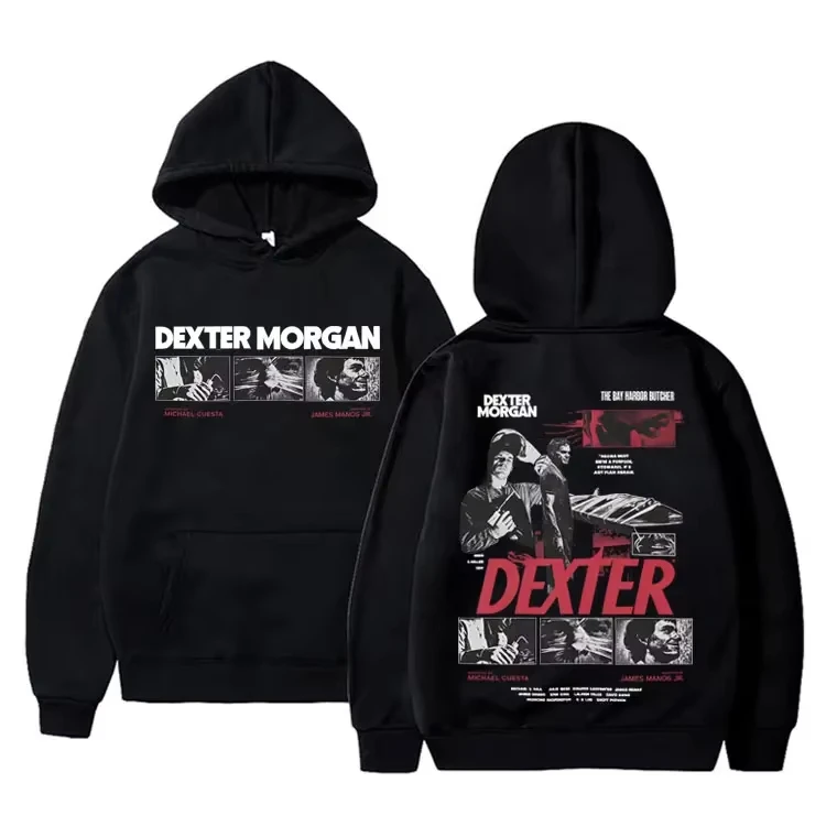 TV Program Dexter Morgan The Bay Harbour Butcher Men Women Hoodie Men Women Streetwear Fashion Pullover Harajuku Y2K Sweatshirt