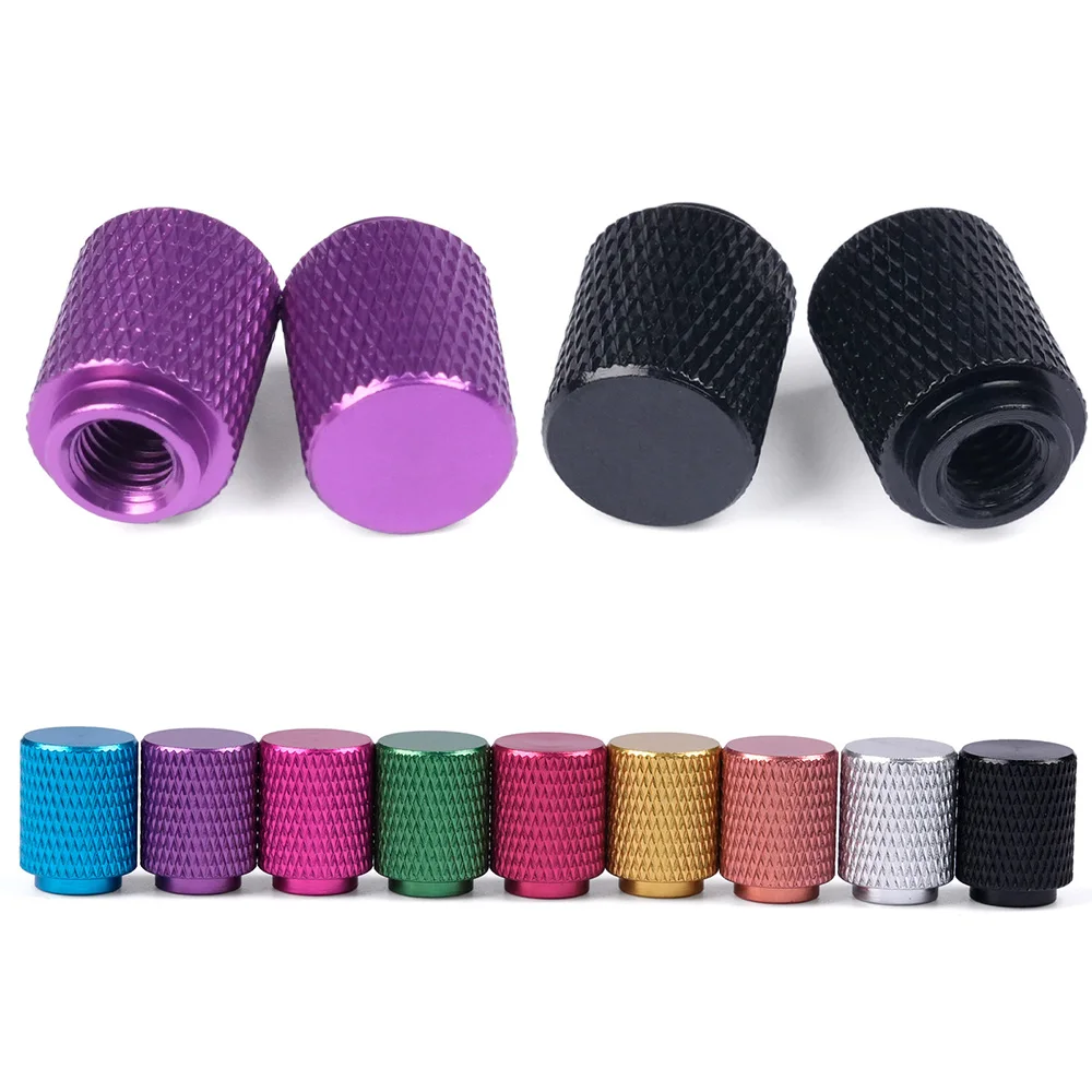 

1/2/5/10Pcs Aluminum High Step Extended Handle Thumb Nut M3 M4 M5 M6 Colorful Single Through Blind Hole Screw Cap
