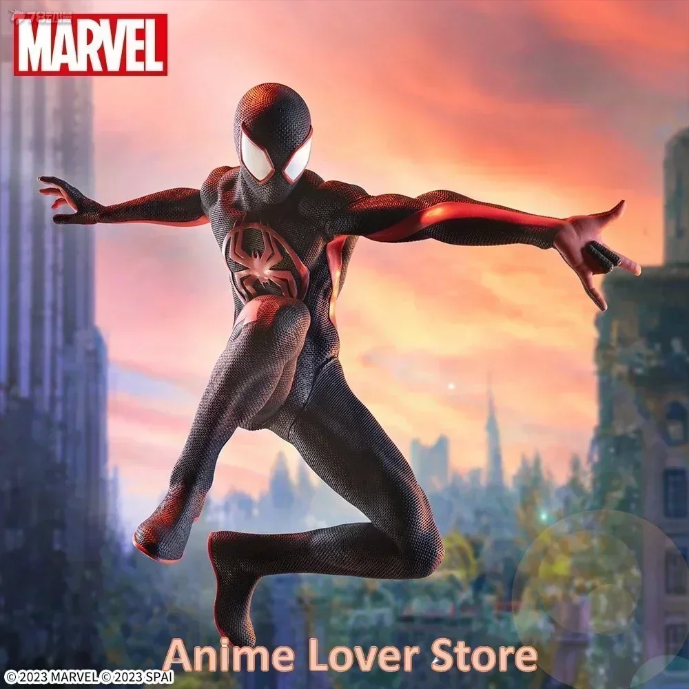 In Stock SEGA Original Marvel Spider Man Miles Morales＆Gwen Spider Man 2099 Across the Spider-Verse Anime Figure toys