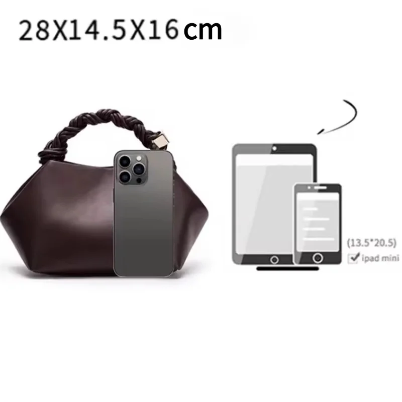Large Paris Designer Ins New Trendy Crossbody Bag 2026 Hot Y2K Hexagonal Woven Clouds Shoulder Handbag Women with Premium Feel