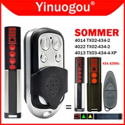SOMMER TX03-434-4-XP Garage Door Remote Control 434.42MHz Replacement Transmitter Garage Command Door Opener TX03 434 4 Keychain