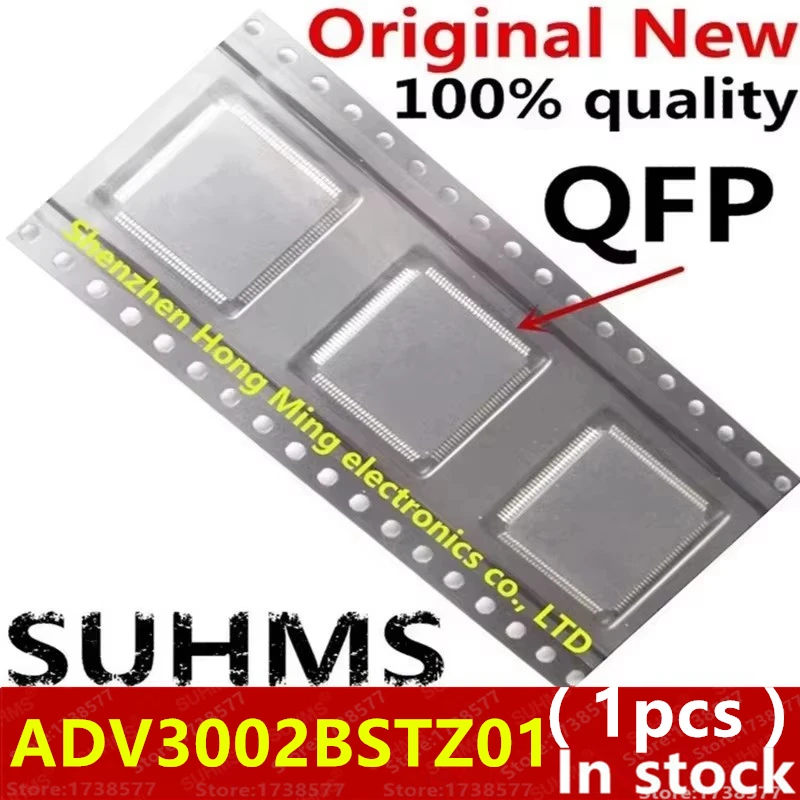 (1piece)100% New ADV3002 ADV3002BSTZ01 QFP-80