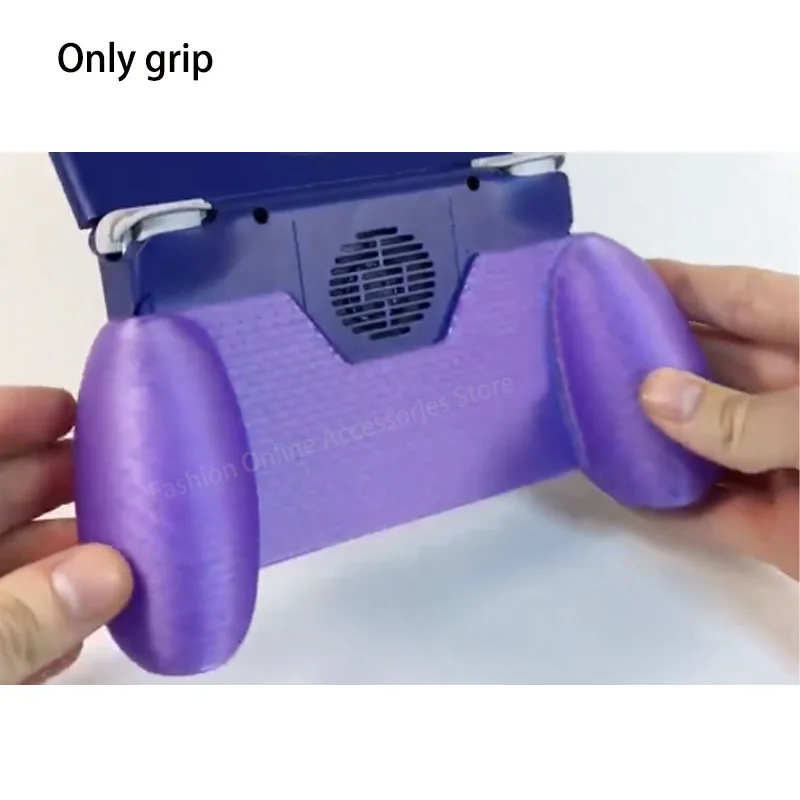 3D Printed For RP Flip 2 Handheld Game Console Grip, Retroid Pocket Flip 2 Comfortable Grip