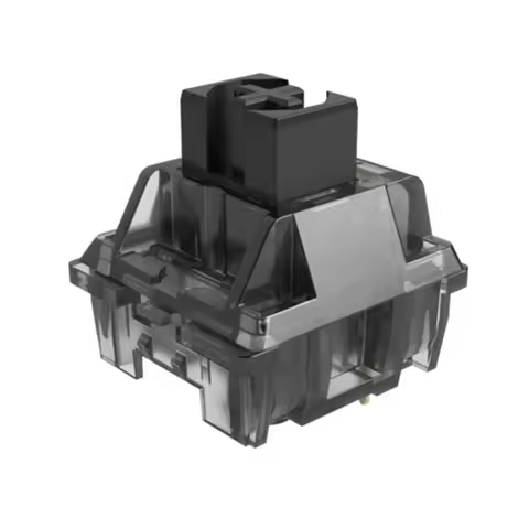 AKK0 CS JELLY Black V2 Switch 3 Pins 50g POM RGB Switches Stable Fast 0utput Mechanical Keyboard Custom Gaming Kit Switch