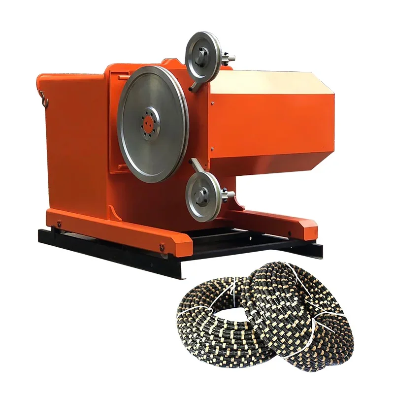 11.5mm Diamond Wire Saw Machine Diamond Wire Saw Rope Manufacturer Wire Saw Machine Rock Concrete Granite Cutting Machine