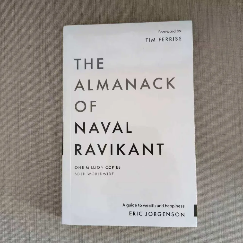 The Almanack of Naval Ravikant: A Guid To Wealth And Happiness English Book Paperback None bíblia libro novel