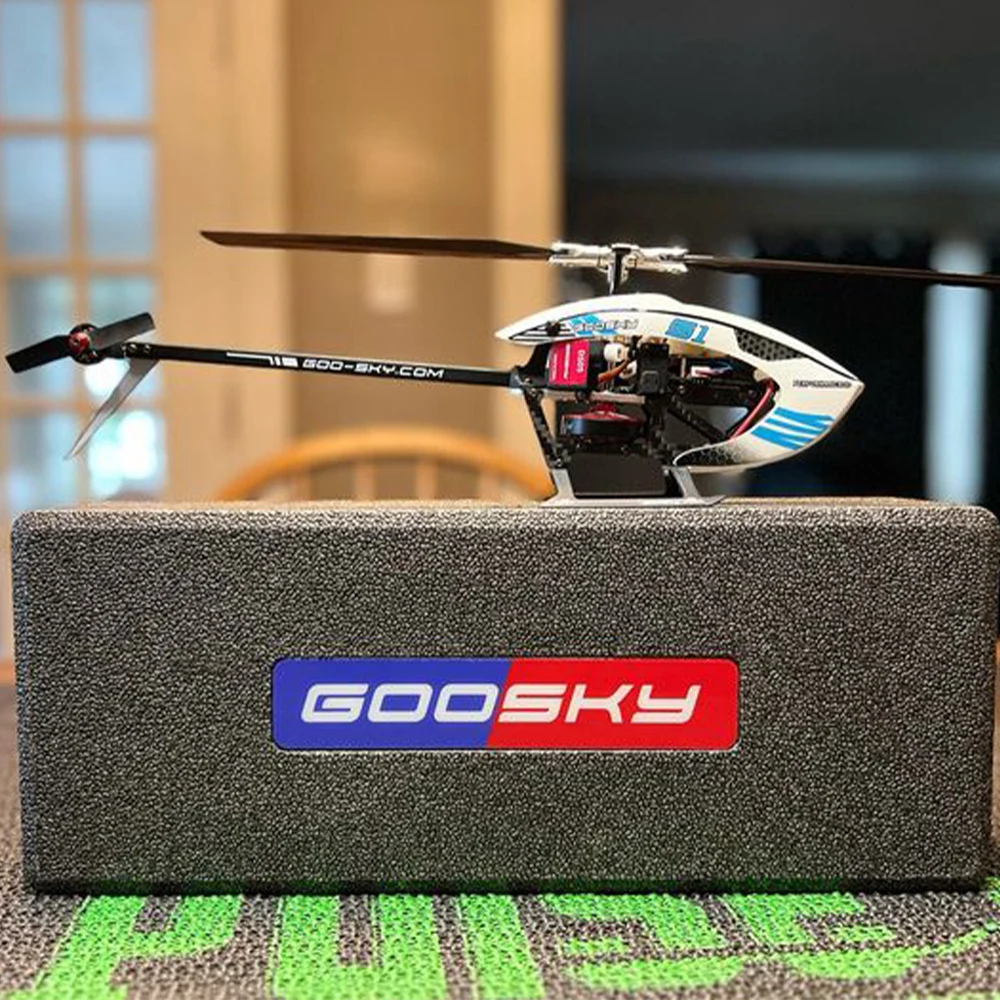 

Горячий RC Goosky S1 BNF/RTF 6CH 3D Stunt Двойной бесщеточный двигатель с прямым приводом Бесфлайбарный радиоуправляемый вертолет с прямым приводом Игрушка в подарок