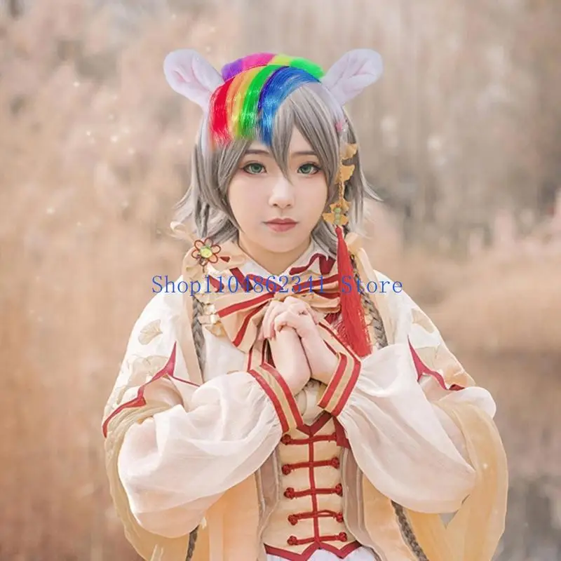 5asd 할로윈 코스프레 액세서리 말 꼬리 말 귀 머리띠 어린이 성인 가장 무도회 크리스마스 할로윈 역할 놀이