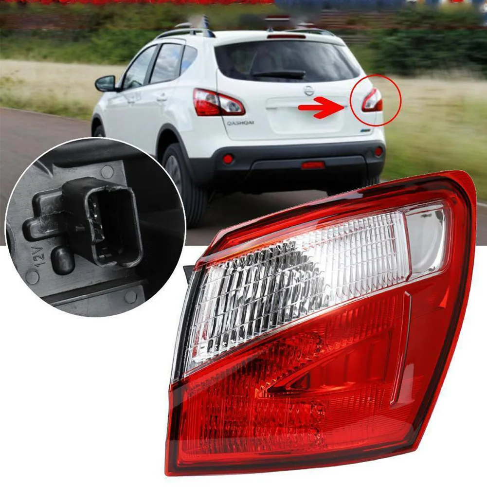 

Right Side Outer For Nissan Qashqai 2010-2014 Rear Red Tail Brake Lamp / LED Light Accessories For Vehicles