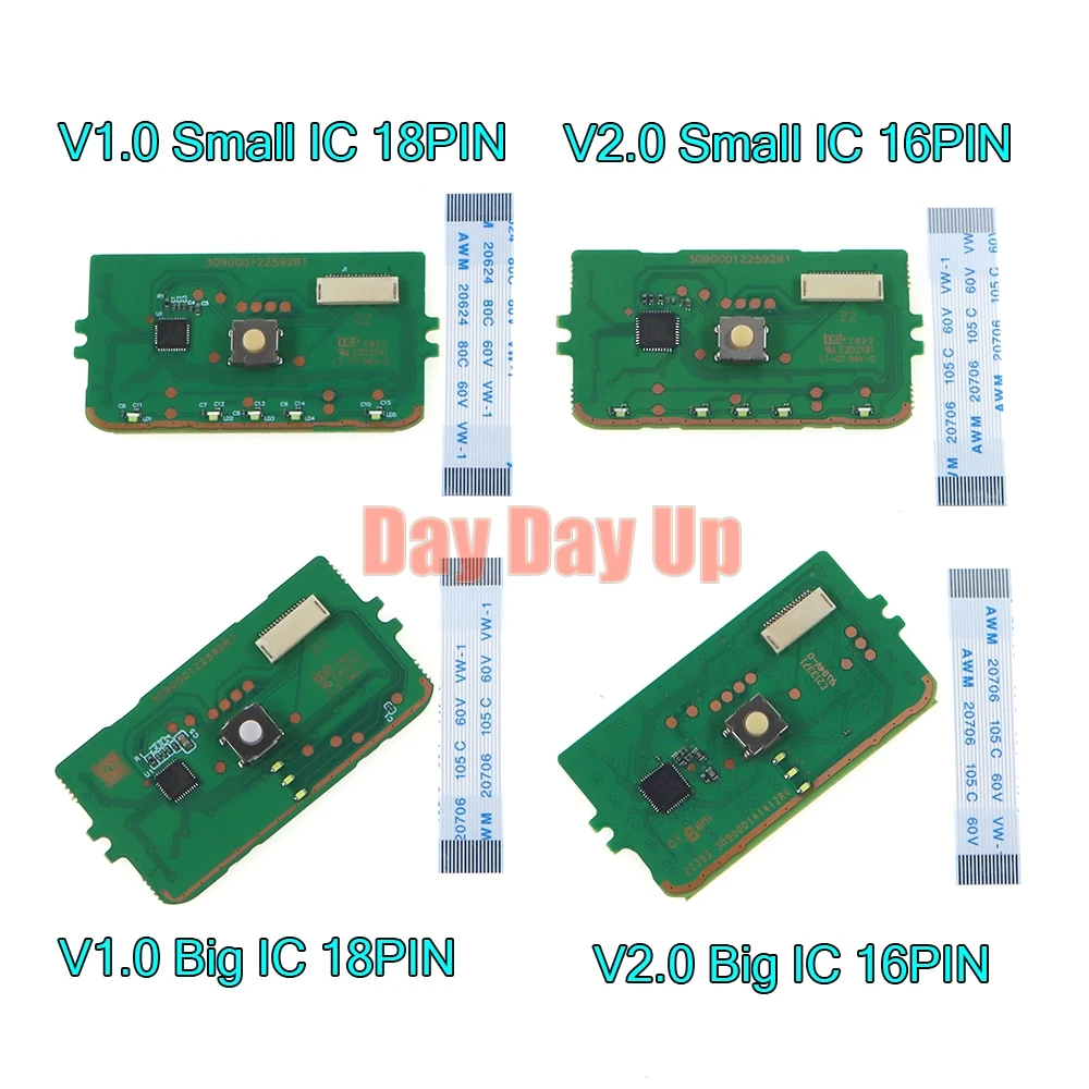 1set For Playstation 5 PS5 V1 V2 Touch Pad Board with Motherboard IC Main Board PCB Durable Replacement BDM-010 BDM 020 030