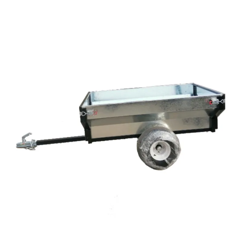 

Garden utility tool trailer, garden dump tractor trailer