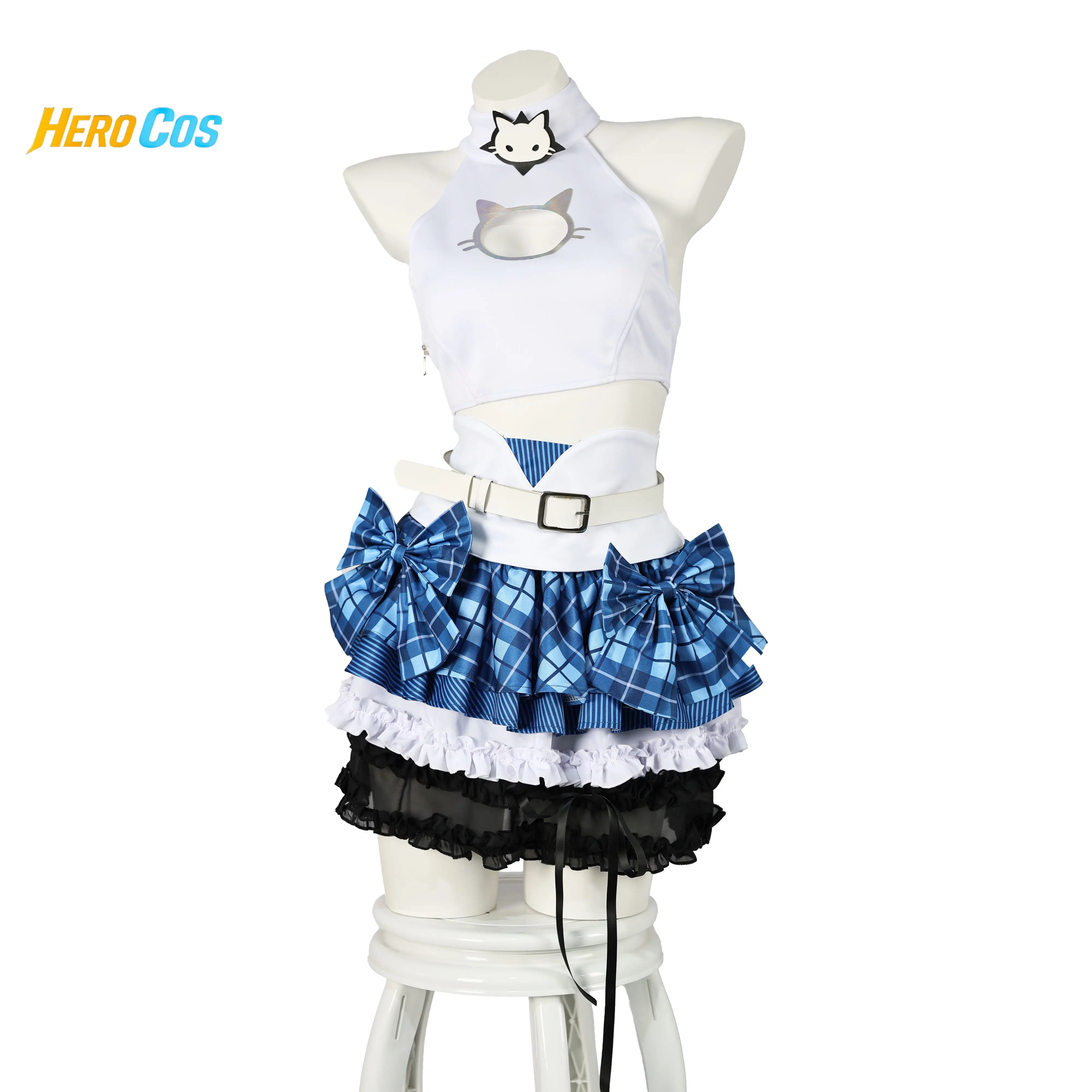 

Nikke Mint Cosplay Stage Costume Full Set Uniform Role Play Halloween Carnival Party Outfit for Women HERO Cos