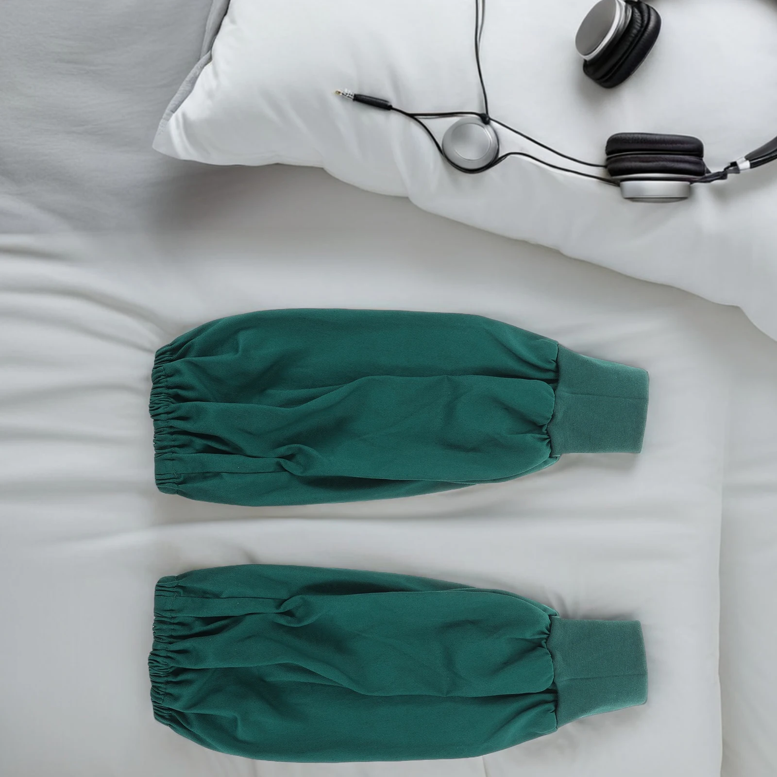 2 قطعة أكمام أذرع تبريد من القطن الخالص قابلة للتنفس ماصة للعرق أكمام طويلة واقية للتمريض والطبخ وتنظيف البستنة #2