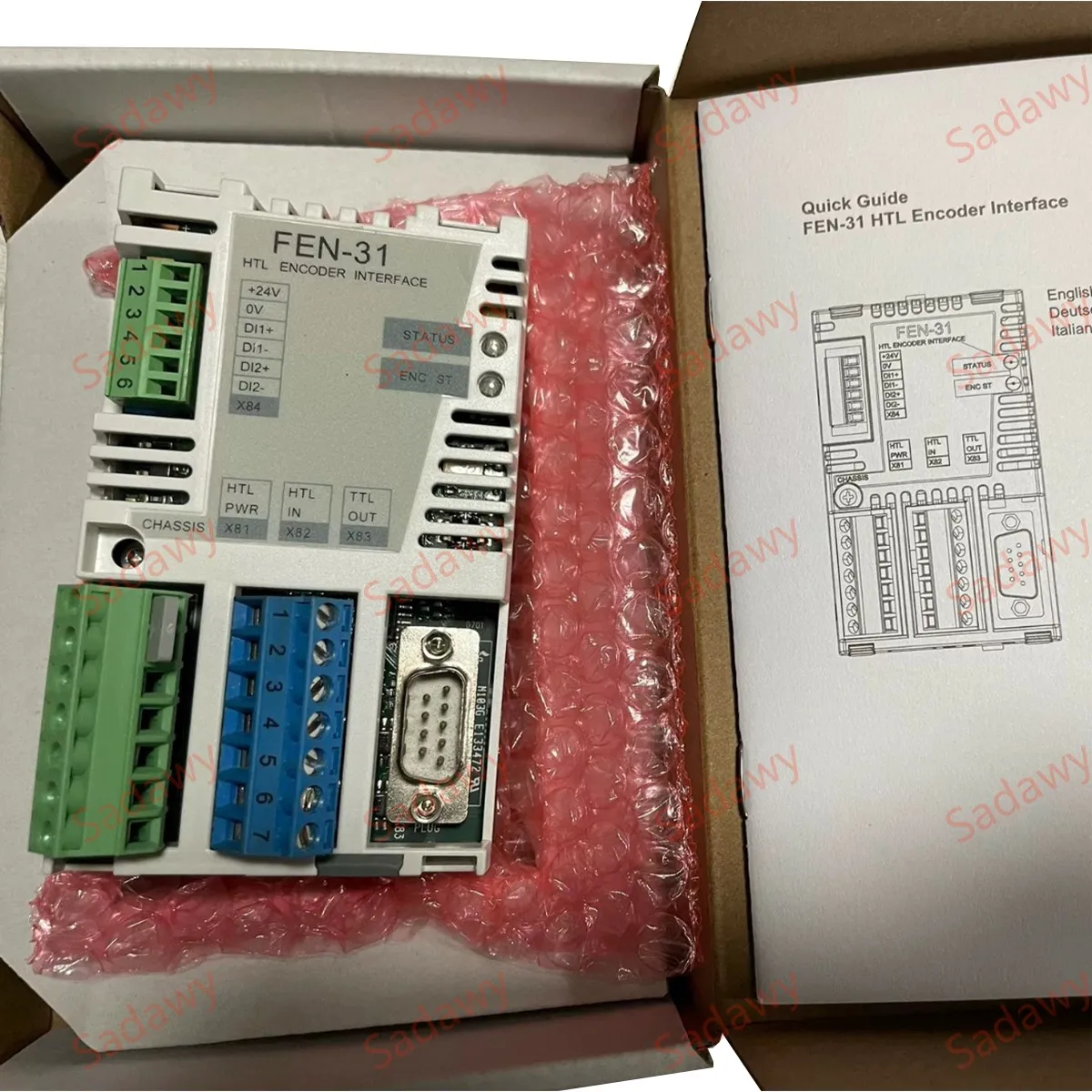 ABB Nuovissimo modulo adattatore scheda di comunicazione encoder FEN-31