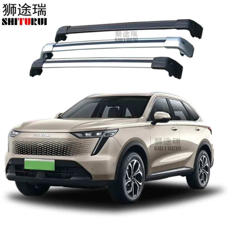 

SHITURUI 2Pcs Roof Bars for Haval Owl Max/Owl 2023 Aluminum Alloy Side Bars Cross Rails Roof Rack Luggage