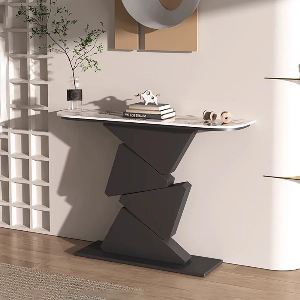 

Unique Trendy Hallway Table Beauty Simple Elegant Portable Corner Table Delicacy Modern Tabel Console Hallway Table Furniture