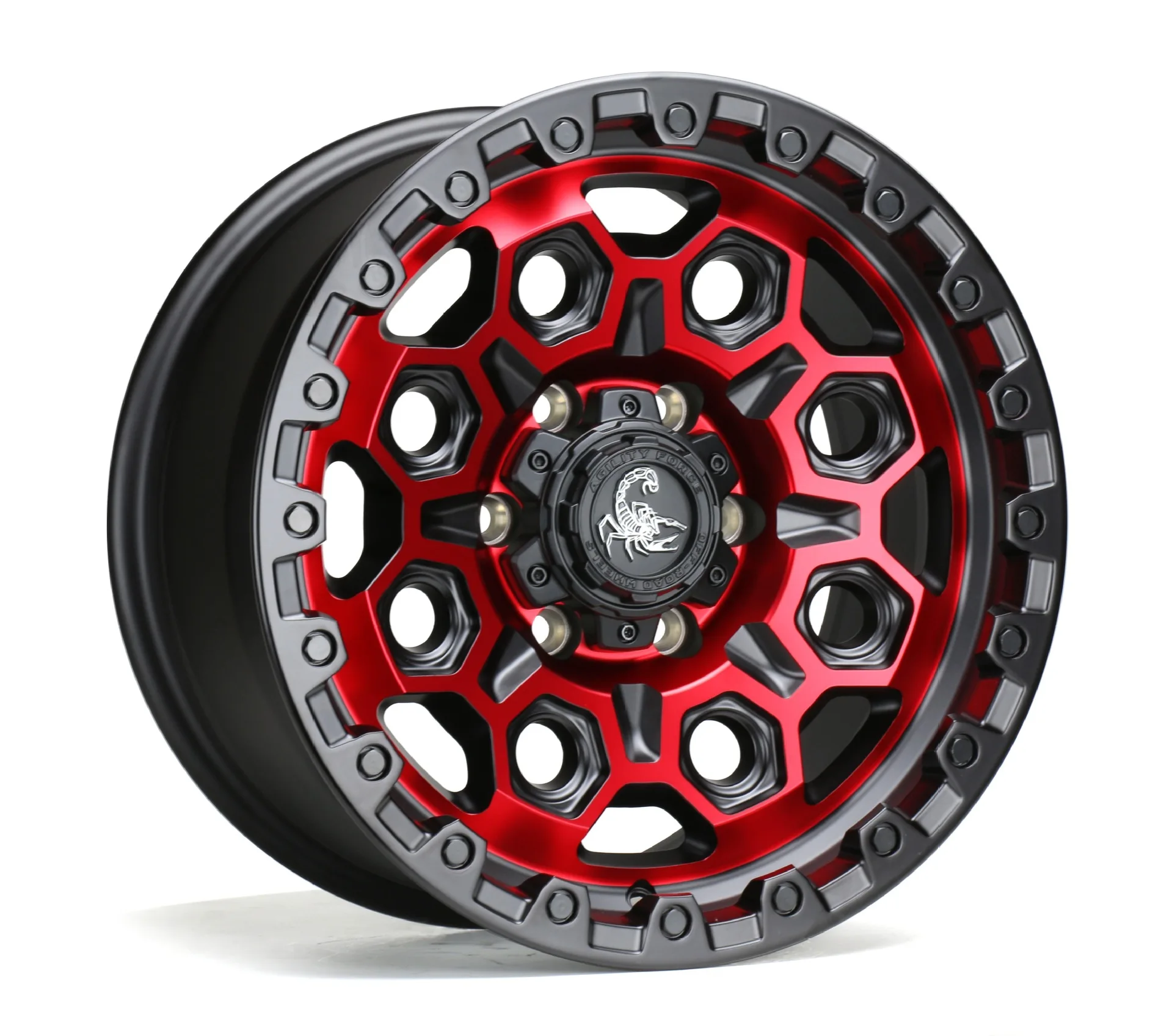 R002 Aluminum Alloy Forged Lightweight Wheel Hub 17/18 Inch Black Finish Anti-Off Car Replacement