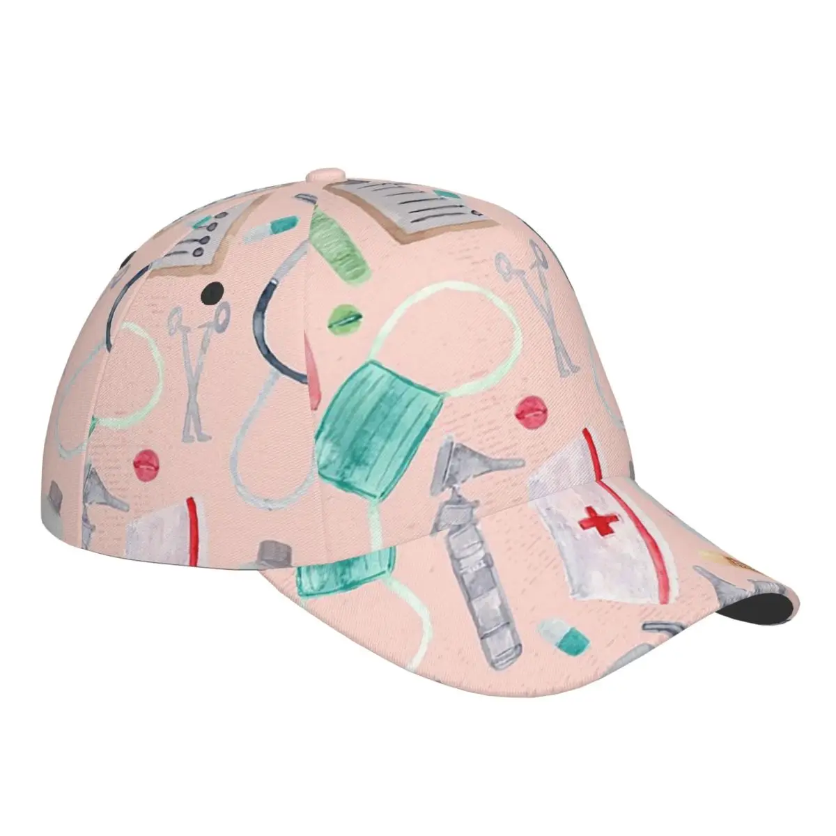 

Бейсбольные кепки Doctor Nurse Enfermera En Apuros для мужчин и женщин, уличная регулируемая повседневная кепка, уличная бейсбольная кепка, Casquette