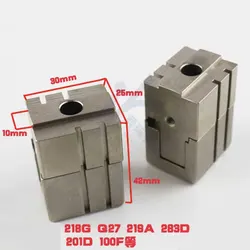 ( A Pair) Original Chuck Clamp for WENXING 218G Q27 219A 283D 201D 100F Horizontal Key Cutting Machines Fixture