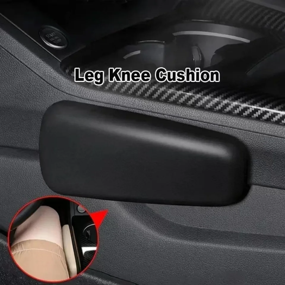 Car Armrest Pad Soft Leather Car Knee Cushion Universal Car Door Armrest Pads Comfortable Car Arm Rest Elbow Pads