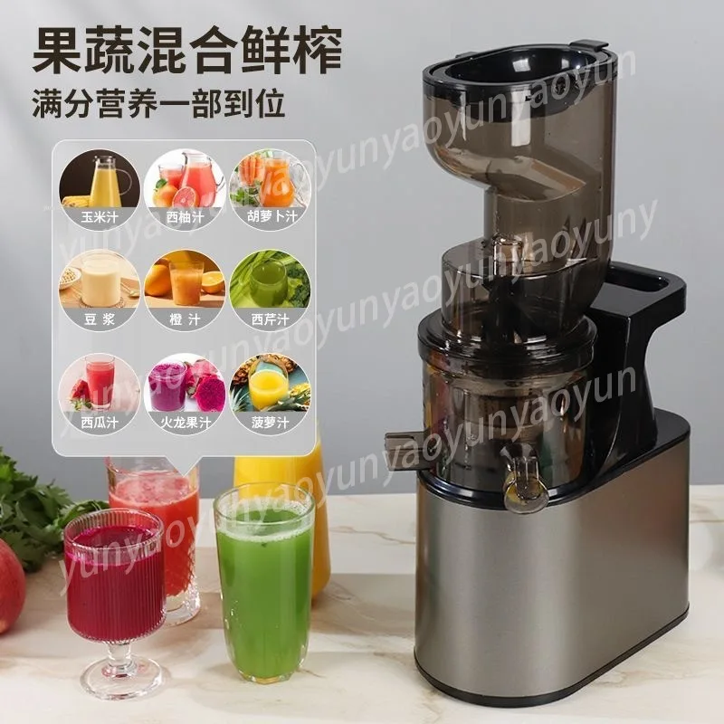 Small Household Slow Juicer Pomace Juice Separation High Nutrition Fresh Fruit Vegetable Juice Making Extractor