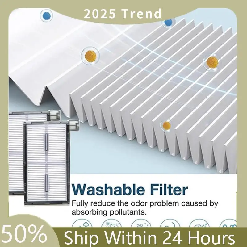 A75X جزء بديل علوي لمجموعة ملحقات المكنسة الكهربائية الروبوتية ذاتية التفريغ Eufy X8 Pro SES