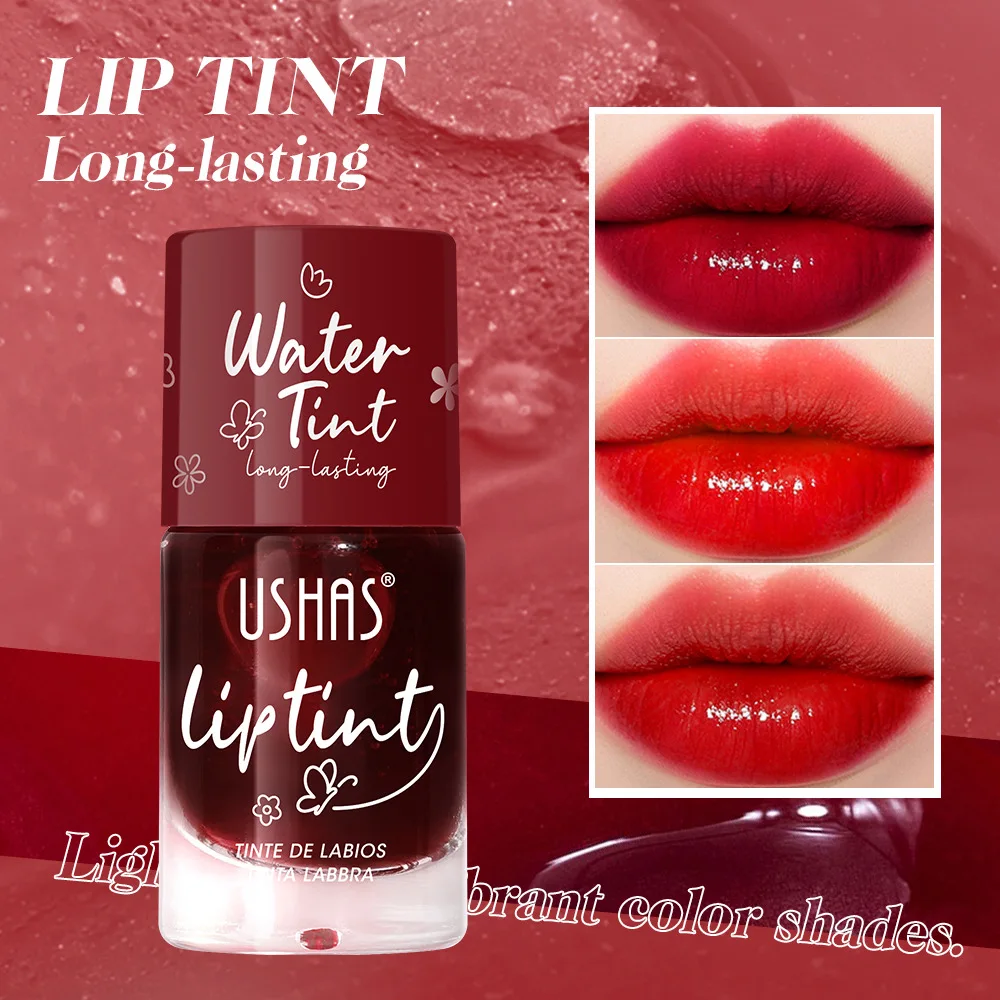 

Water Liquid lip tint Moisturizing Lipstick Blush 3 color Fruit Juice Lip Gloss make up tools Long Lasting Waterproof Cosmetics