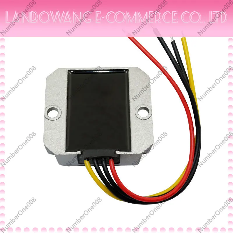 Waterproof DC 24V to 12V Step Down Power Converter 5A 6A 10A Voltage Regulator for Car Electronics