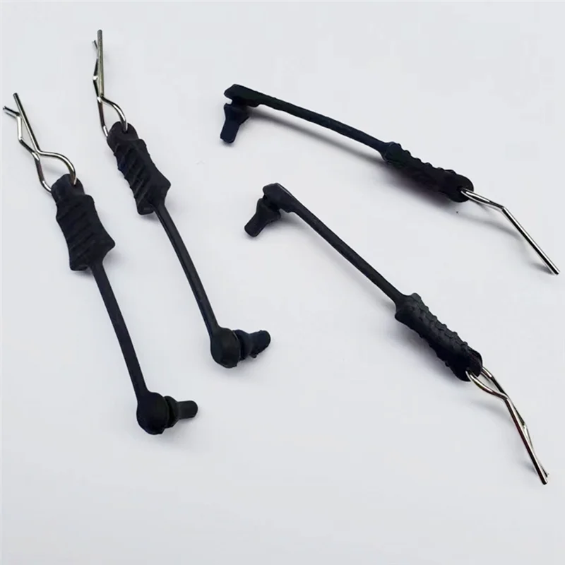 New A26P 4Pcs Rubber Body Clip Retainer Shell Fixed Buckle Lock AR390178 for ARRMA 1/7 Limitless Mojave 1/8 Typhon Kraton RC Car