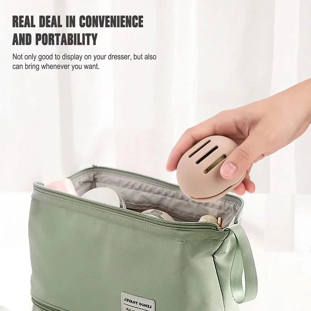 Makeup Sponge Silicon Holder Breathable Beauty Egg Organizer Travel Protable Sponge Blender Storage Case Puff Box view 5