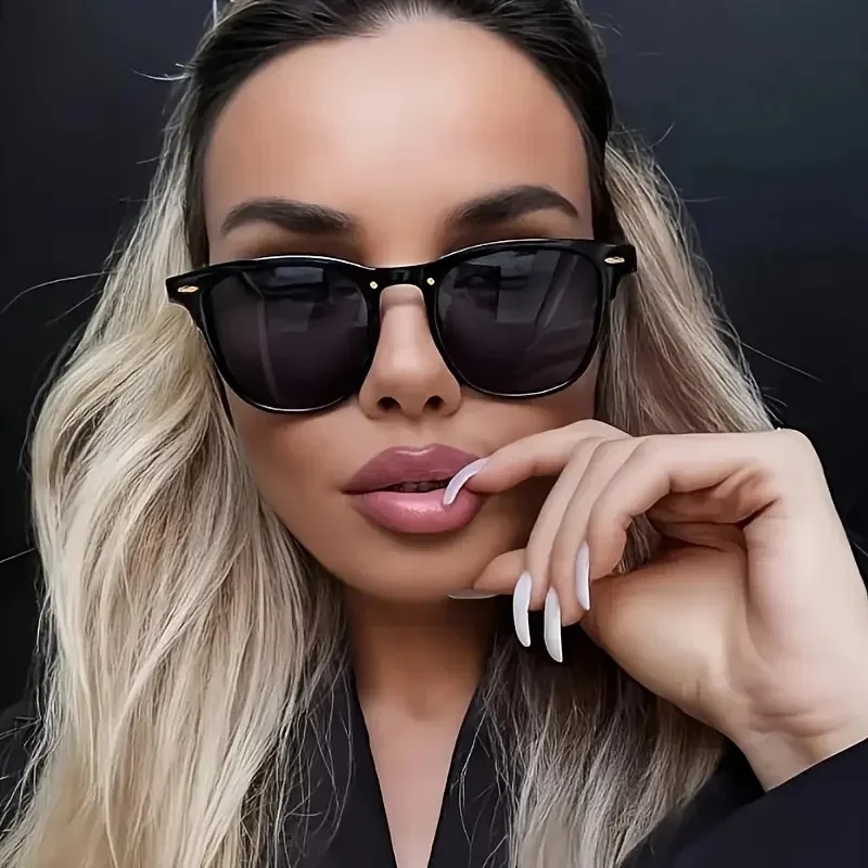 1 Stück Europäische und Amerikanische Retro-Mode-Sonnenbrille für Männer und Frauen, Trendig und Vielseitig für den Sommersonnenschutz