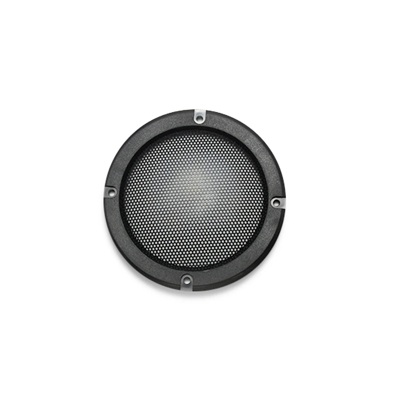 

1 # 4-дюймовый чехол для динамика, автомобильная аудиосистема, металлический гриль, сетчатый сабвуфер, декоративный круг, защитный чехол для твитера