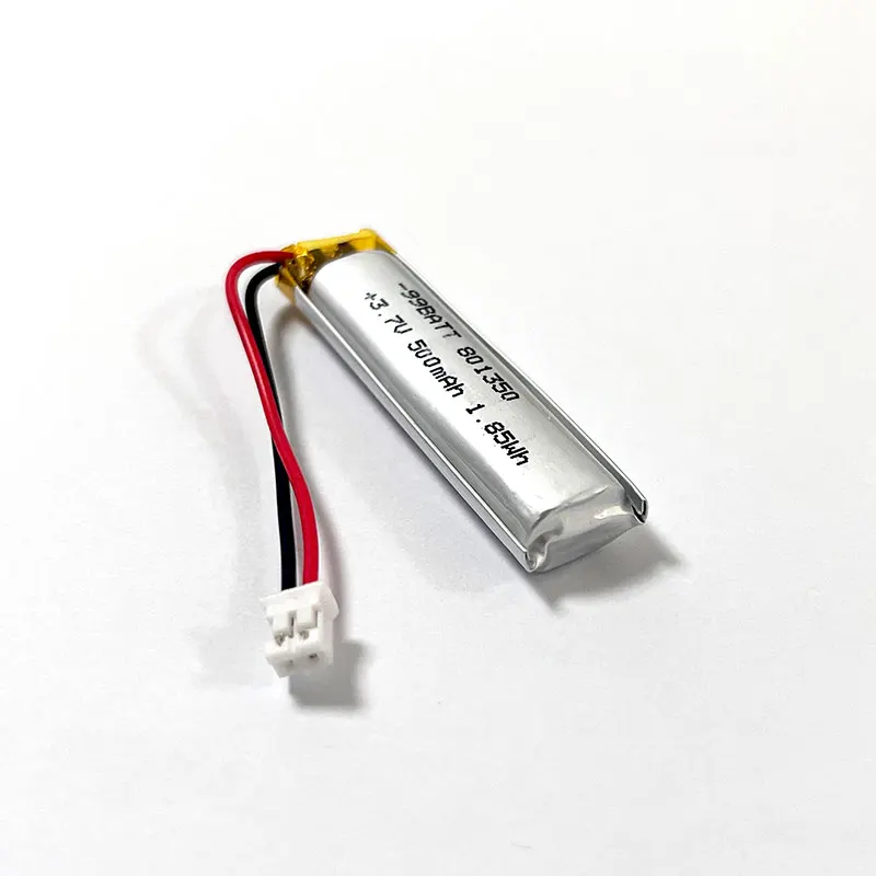 500mAh Battery 801350 3.7V Li-Po Batteries Lithium Polymer 081350 Cell for Recording Reading Pen Electric Toothbrush