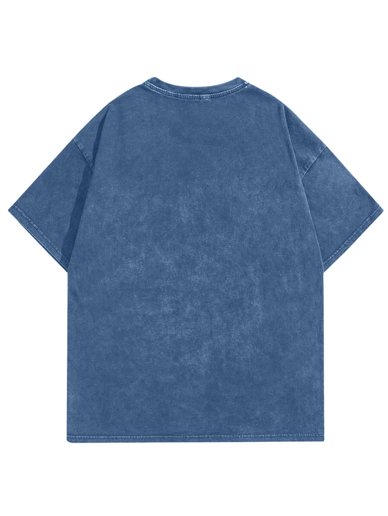 Unisex Washed Cotton T-Shirt with Retro LA Print – Collegiate Style