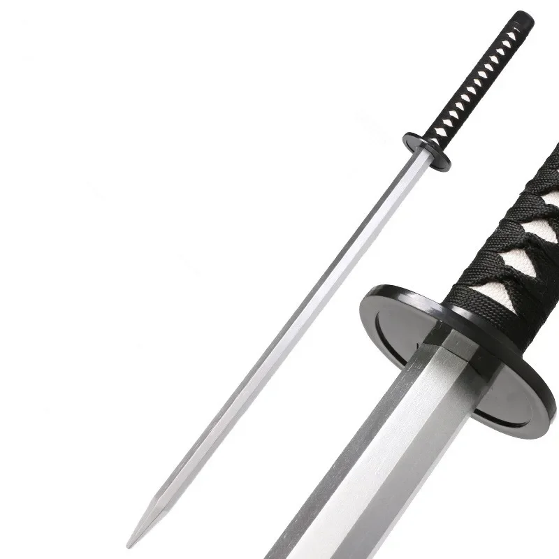 Anime Rollenspel Hayakawa Aki Katana Cosplay Prachtig 102Cm Bamboe Geassembleerd Zwaardwapen 40Inch Model