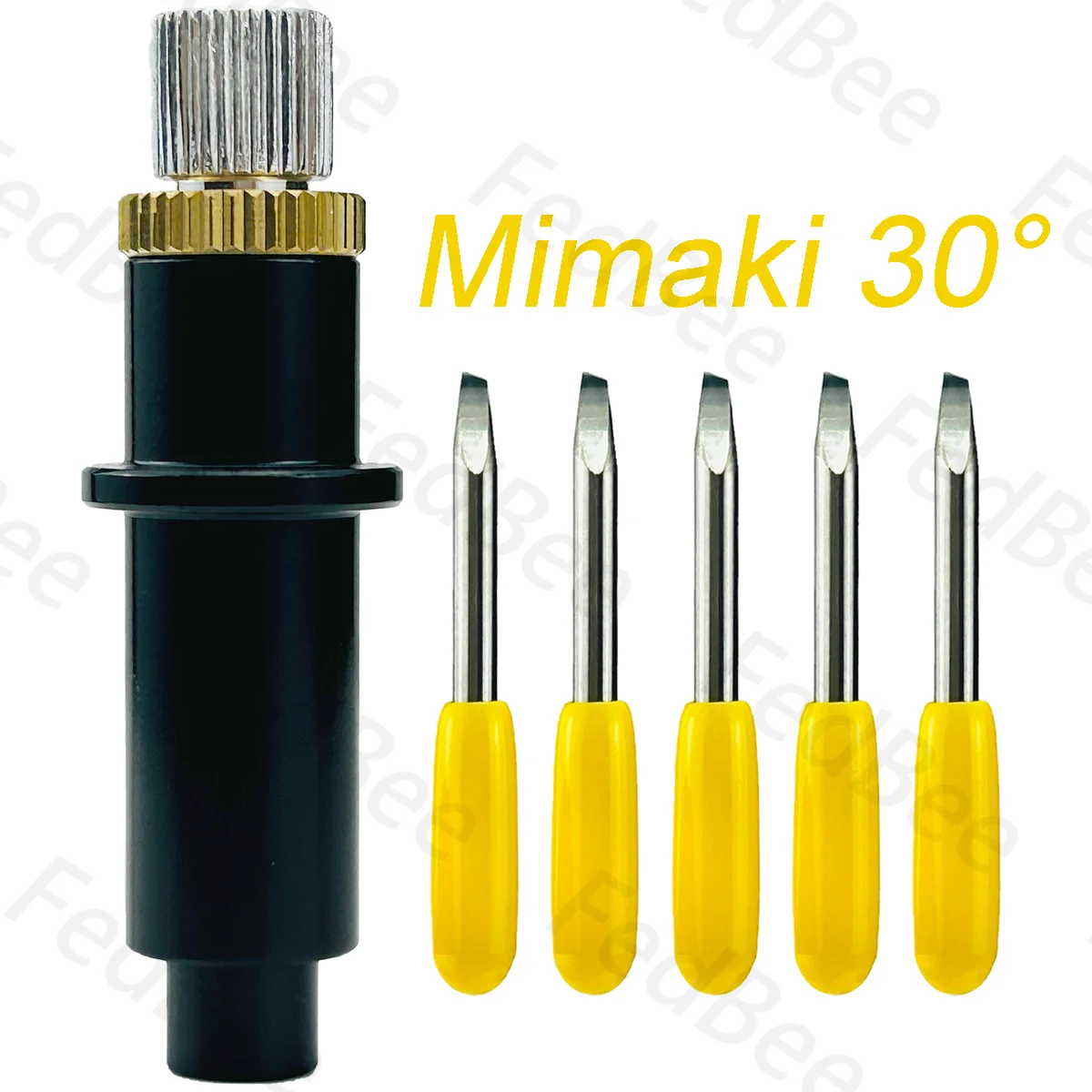 

5pcs 30 Degree Vinyl Blade and 1pc Blade Holder for Mimaki (Shorter One)