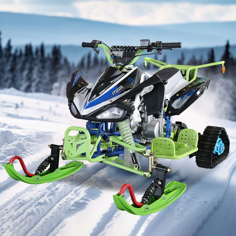 

HL-GS-03 125cc Snowmobile Cost-saving Family Snowmobile Affordable Winter Thrills Parent-kid Adventure Rides