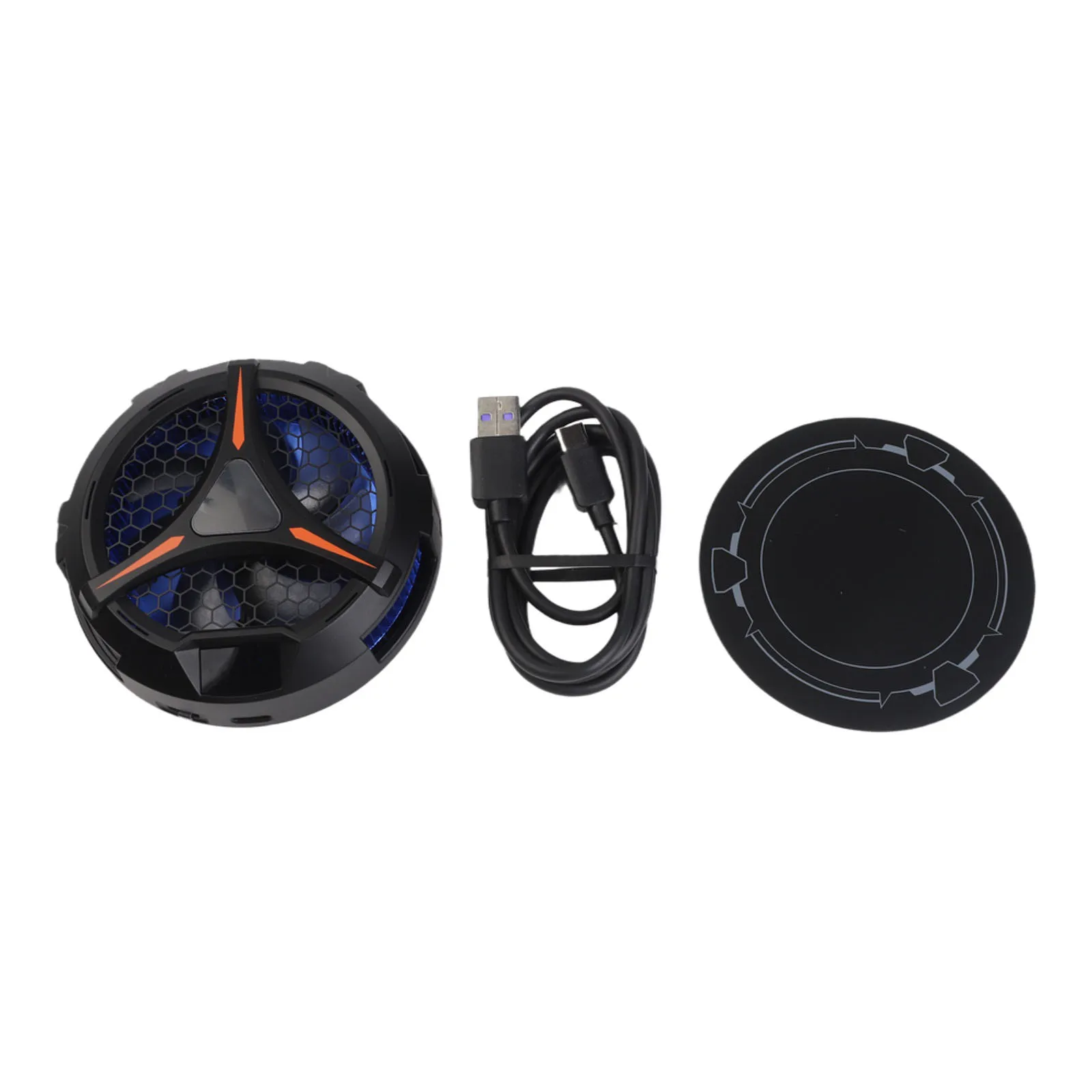 Cooler Fan Compatible with Tablet Laptop Stands Incorporating Semiconductor Refrigeration and Dual Speed Switching