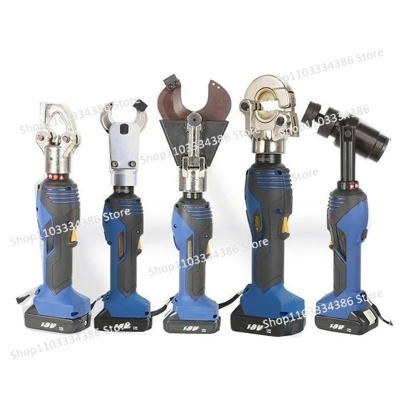 

Перезаряжаемые электрические обжимные клещи Портативные обжимные клещи для медных и алюминиевых клемм гидравлического кабеля