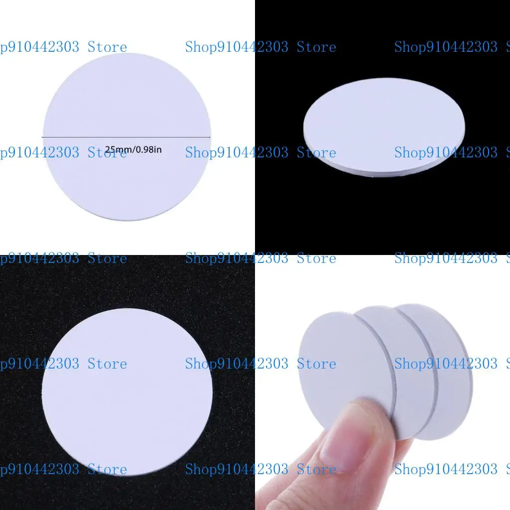 

L4MD 215 Cards NTAG 215 Round PVC Cards Переигрываемые 215 Card Tag 10pcs