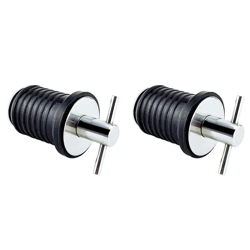 

BHBD-2X Сливная пробка с Т-образной ручкой, поворотная морская сливная пробка, резиновая пробка с латунной ручкой, морские фитинги, 34X28 мм