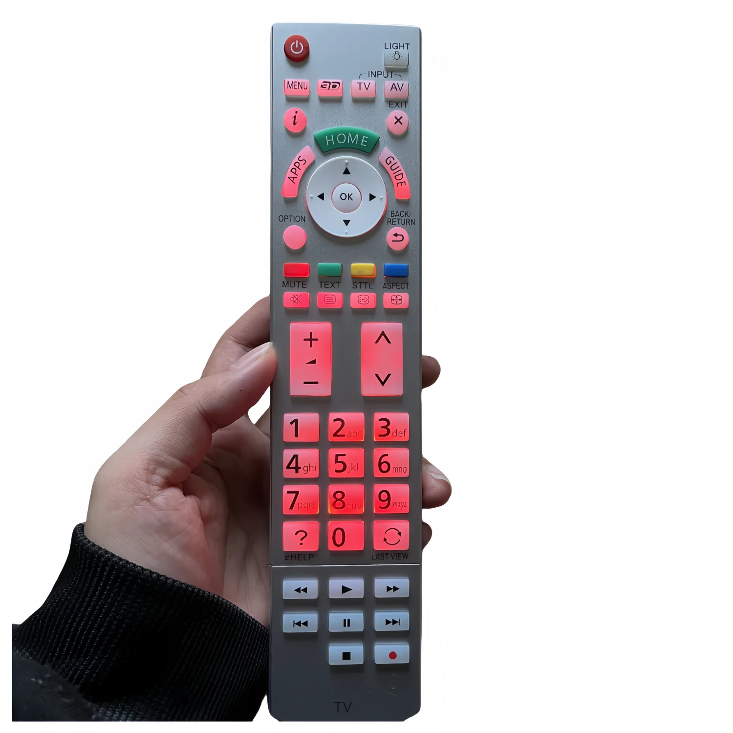 N2QAYB000842 Remote Control For Panasonic Smart TV THL47WT60A THL50DT60A N2QAYB000928 N2QAYB000074 N2QAYB000863 With backlight