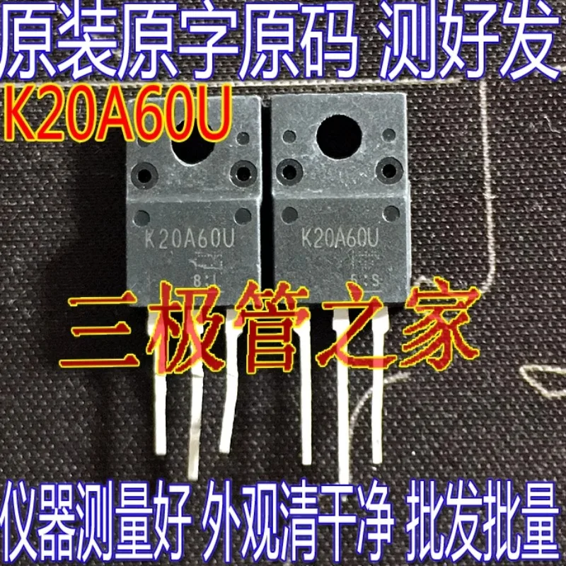 Used&Not NEW&Send after Measure Original imported disassembly original word K20A60U K20A60T TK20A60U TO-220F 20A 600V